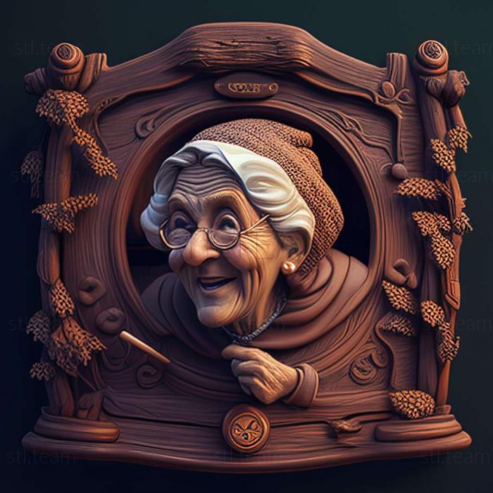 3D model Granny game (STL)